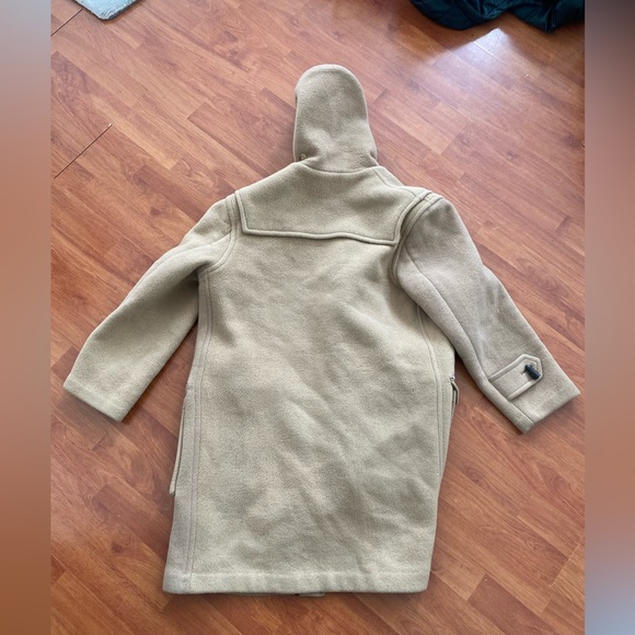 Burberry Blackwell Wool Duffle Coat Camel Beige Women's Size US 8 Reg Nova Check - Picture 5 of 13